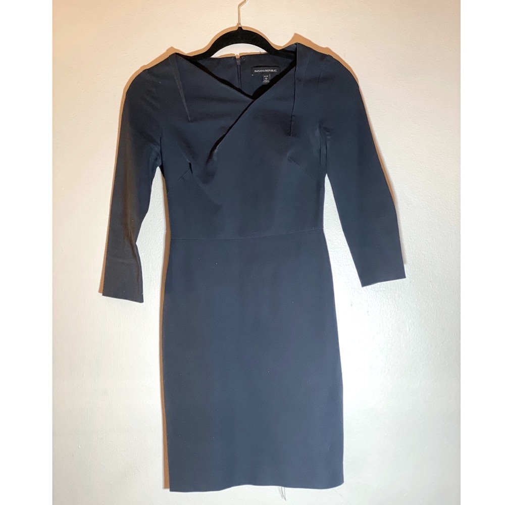 NAVY BANANA REPUBLIC DRESS